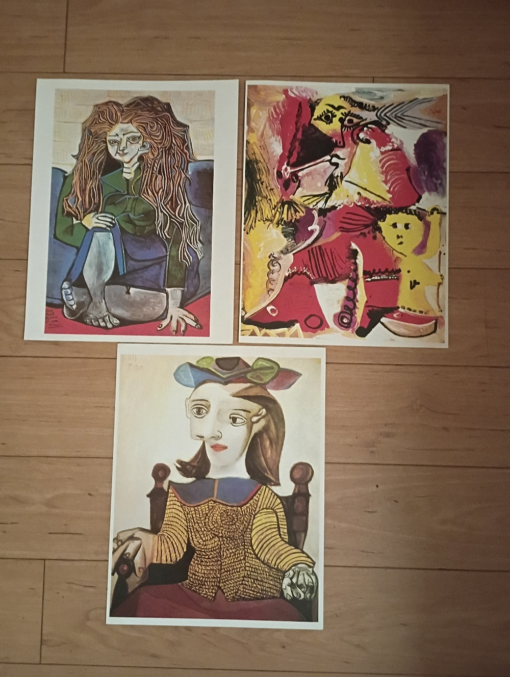 Lot of 7 PABLO PICASSO VTG Art Book Prints 11 x 8.5 Plates+/Plate Signatures